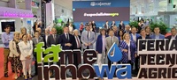 El consejero Antonio Luengo y resto de autoridades y participantes en la inauguración de la FAME-INNOWA.