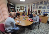 Juan María Vázquez se reúne con representantes de la Federación de Scout de Exploradores de Murcia (ASDE)