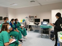 El proyecto 'Fibroscan', desarrollado en el hospital Rafael Méndez de Lorca, está dirigido a la exploración del hígado de forma no invasiva (2)