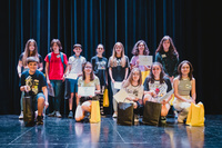Alumnos ganadores del certamen 'Spelling Bee' 2.