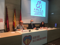 El consejero de Salud, Juan José Pedreño, inauguró hoy la Jornada de Pacientes de Lupus, organizada por la Asociación murciana de Lupus y Otras Enfermedades Afines (Amlea).