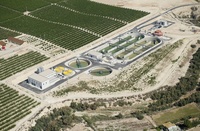 Una imagen de la Estación Depuradora de Alguazas.
