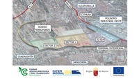 Imagen del plano de la Ciudad Agroalimentaria y del Transporte de la Región de Murcia