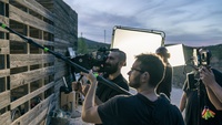 Rodaje de la película `El Instinto´, realizada este año en localizaciones de Bullas, Molina de Segura y Lorca.