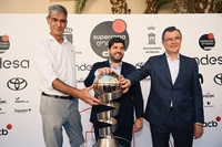 Presentación de la Supercopa de España de baloncesto que se celebrará en Murcia a mediados de septiembre