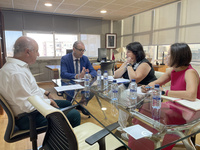 El consejero de Educación se reúne con las asociaciones de directivos de centros de secundaria Ades y Adeip