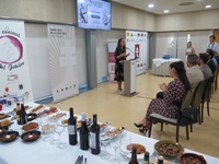 La consejera, durante su intervención en el acto de presentación de las 'Cocinas del Jubileo'.