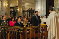 Celebración litúrgica en la Catedral con ocasión del patrón de la Policía Nacional