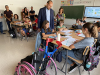 Educación pone como ejemplo de superación a Carmen Hernández, que obtuvo el cuarto puesto en el Mundial de Baloncesto femenino en silla de ruedas