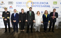 Clausura de los Premios de Excelencia Empresarial de la Confederación Comarcal de Organizaciones Empresariales de Cartagena (COEC).