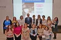El consejero de Salud, Juan José Pedreño, participó hoy en la Arrixaca en el homenaje a mujeres donantes de leche