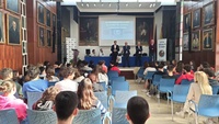 Alumnos del IES Alfonso X participan en el taller sobre la importancia de los jóvenes en la cooperación internacional