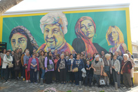 La consejera de Política Social, Familias e Igualdad, Conchita Ruiz, junto con el alcalde de Torre Pacheco, Pedro Ángel Roca, durante la inauguración del Centro de Empoderamiento de la Mujer del municipio (3 de 3)