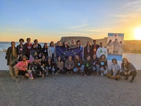 Jóvenes voluntarios del Cuerpo Europeo de Solidaridad