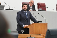 López Miras comparece ante la Asamblea Regional para detallar la postura del Ejecutivo autonómico contra la amnistía