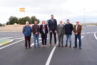 Antelo presentó hoy en Cartagena las obras de reconstrucción del firme en la carretera RM-602.