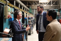 Antelo se reúne con el presidente de la Federación Regional de Empresarios del Metal (2)