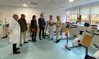 El consejero de Salud, Juan José Pedreño, visitó hoy el Centro de Salud Lorca-Centro y de Especialidades Santa Rosa de Lima de Lorca.