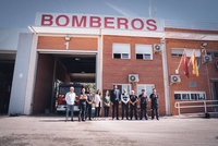 Visita al Parque de Bomberos de Alhama de Murcia