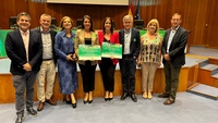 La gerente del SMS ha recogido hoy el Premio a la Excelencia por los programas Maica y CarPriMur