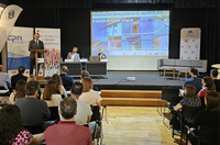 El consejero de Educación, Formación Profesional y Empleo, Víctor Marín, durante la apertura de la 'Jornada de Educación en el medio rural: un ejemplo...