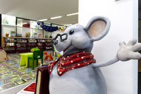 Área para los más pequeños en la Biblioteca Regional.