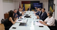 El consejero de Medio Ambiente, Universidades, Investigación y Mar Menor, Juan María Vázquez, presidente el Consejo Interuniversitario.