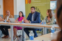 José Ángel Antelo, en la sesión de constitución del nuevo Consejo Asesor Regional de Participación Ciudadana de la Región de Murcia