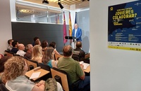 El consejero de Medio Ambiente, Universidades, Investigación y Mar Menor, Juan María Vázquez, durante la inauguración de la jornada informativa del...