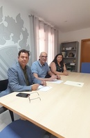 Imagen del acto de adhesión del Ayuntamiento de Villanueva del Segura a la Región de Murcia Film Commission