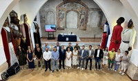 Asistentes a la reunión preparatoria del proyecto europeo de turismo 'slow' celebrada en Caravaca de la Cruz.
