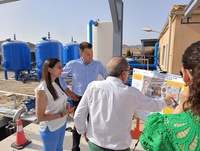 Visita a la EDAR de Fuente Álamo