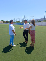 El director general de Formación Profesional, Enseñanzas de Régimen Especial y Educación Permanente, Luis Quiñonero, durante su visita al IES Poeta...
