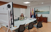 El consejero de Medio Ambiente, Universidades, Investigación y Mar Menor, Juan María Vázquez, interviene en la Conferencia Sectorial de Medio Ambiente...