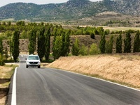 Camino rural en el término municipal de Moratalla