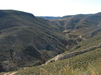 Rambla de Nogalte en Puerto Lumbreras.