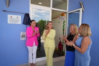 La consejera de Política Social, Familias e Igualdad, Conchita Ruiz, durante la inauguración del centro de atención temprana de Fortuna (1)