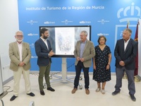 Un momento del acto de presentación de las jornadas conmemorativas de la expulsión de los moriscos.