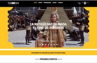 Imagen de la página web de la Filmoteca de la Región de Murcia 'Francisco Rabal'