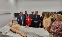 Visita a la nueva sala de simulación