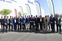 El jefe del Ejecutivo autonómico, Fernando López Miras, inaugura la nueva planta de Hero