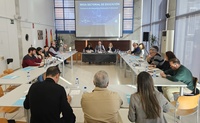 El consejero de Educación y Formación Profesional, Víctor Marín, presidió hoy la  sesión ordinaria de la Mesa Sectorial de Educación.