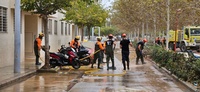 Efectivos de la Región de Murcia trabajan en Paiporta esta semana en la reconstrucción de calles y espacios públicos