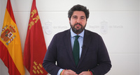Imagen del presidente de la Región de Murcia, Fernando López Miras