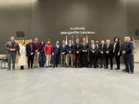 El consejero de Fomento e Infraestructuras, Jorge García Montoro, durante el encuentro institucional donde la Comunidad Autónoma y el Ayuntamiento...