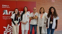 Profesionales de la Unidad de Hemofilia y otras Coagulopatías Congénitas de la Arrixaca.