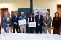 Un momento de la entrega de premios a los mejores trabajos Fin de Grado y Fin de Máster de la Cátedra sobre Identidad y Derechos Digitales