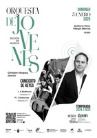 Imagen del cartel del 'Concierto de Reyes' de la Orquesta de Jóvenes de la Región de Murcia