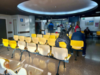 Sala de espera del hospital Morales Meseguer de Murcia