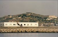 Una imagen del Castillo de los Moros, en Cartagena, que va a ser objeto de un conjunto de actuaciones para su recuperación.